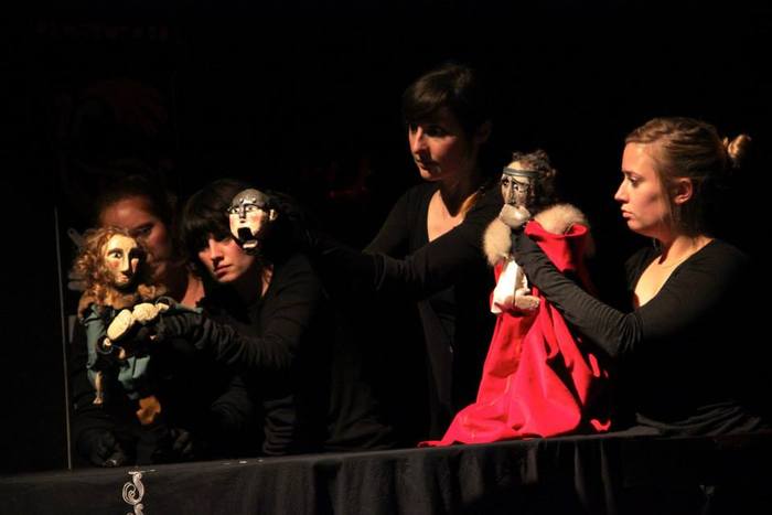 Barely Human Puppets performing Beowulf October 2013