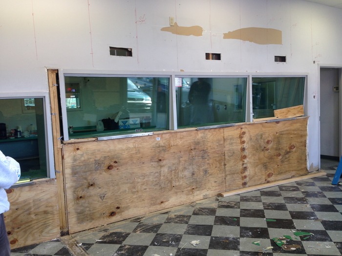 The new Gallery wall, prepped