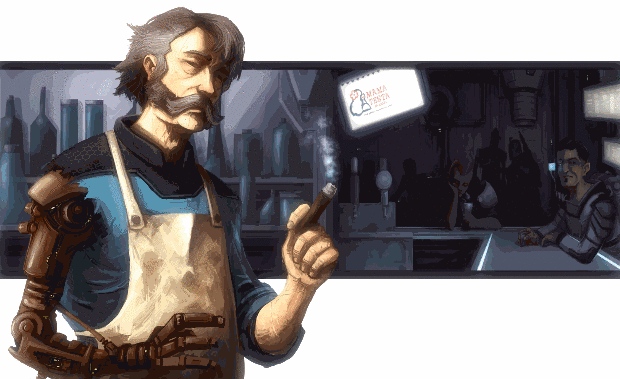 Doc Elliot - Mission Giver, Barkeep, Gentleman