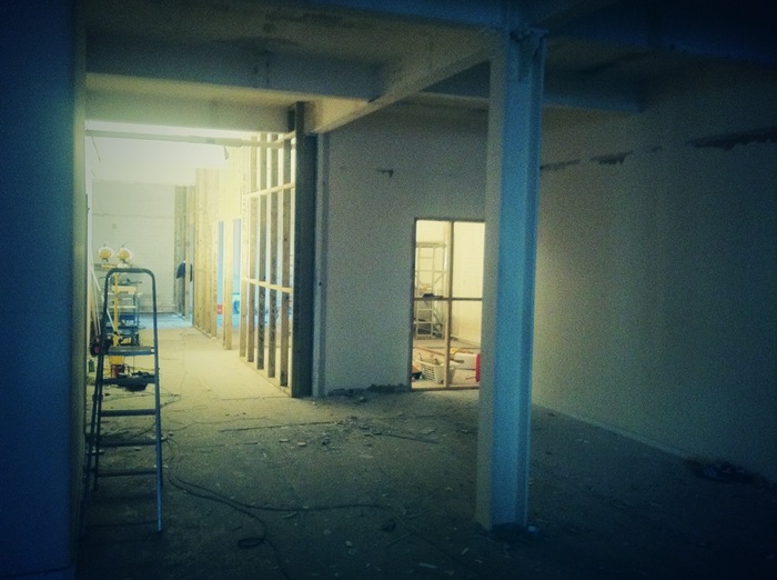 Day 10 - the new meeting rooms take shape