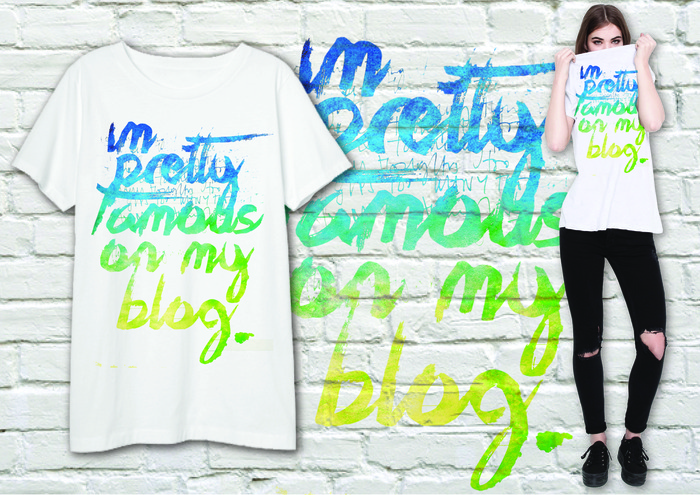 I'm pretty famous on my blog