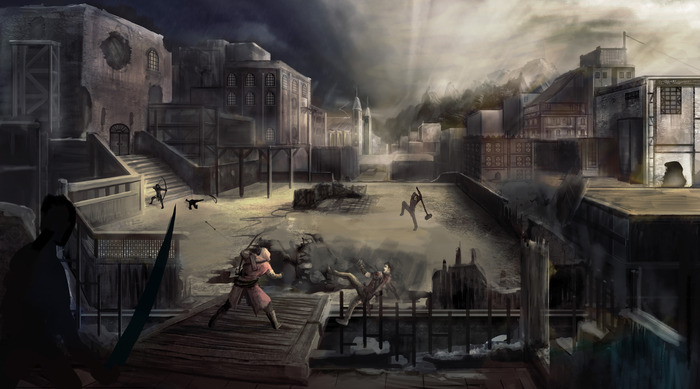 "Building Warfare" by Sonny Lavallée.