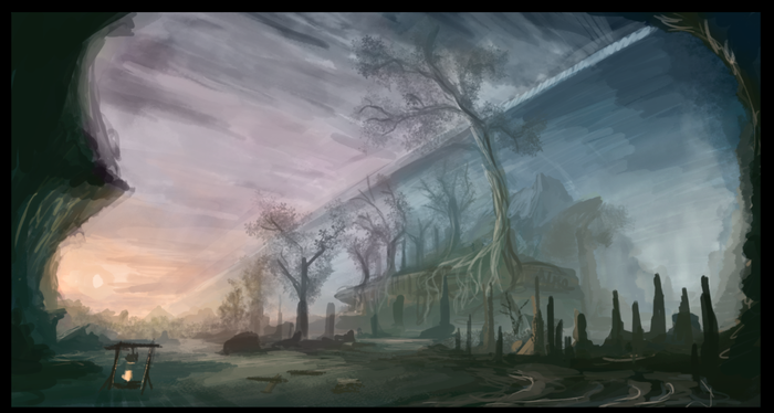 "Tsunami Destruction" by Sonny Lavallée