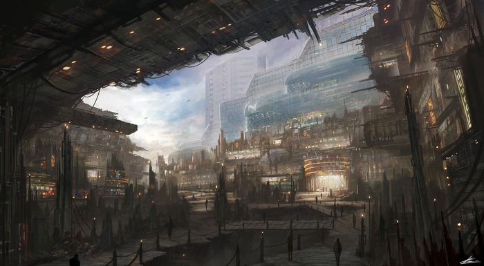 "The Poor Village" by Leon Tukker