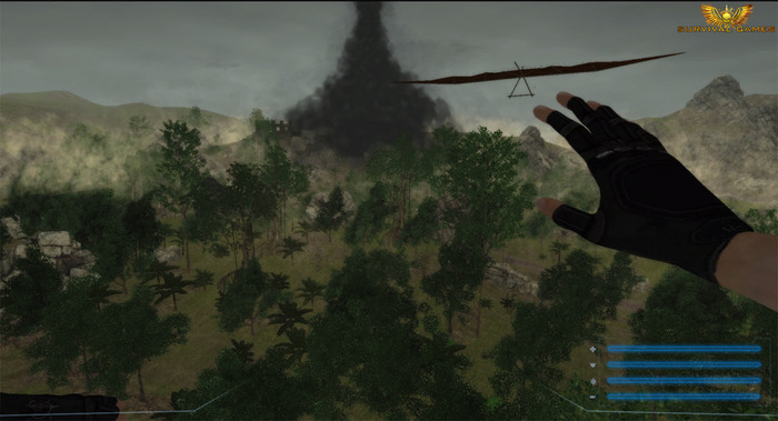 Bail out! (In-game screenshot)