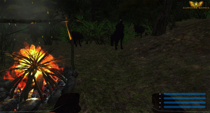 Wolves! (In-game screenshot)