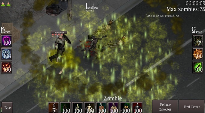 The Fetter spell being cast