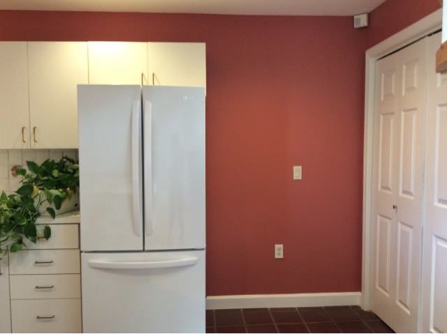 After painting