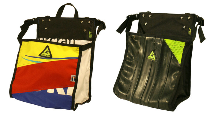 Made from upcycled materials