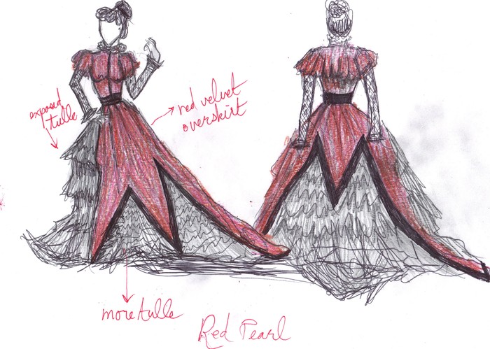 Sketch by Desira Pesta