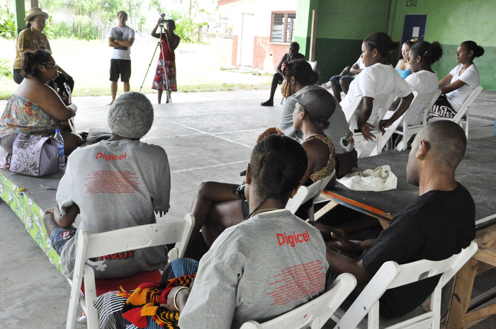 Music Work Shop in Vanuatu with Percussionist Tiana N. Liufau - 2010