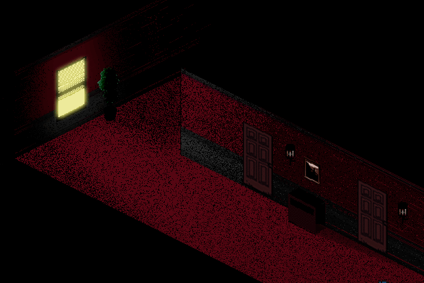 Pixel Noir will blend a gorgeous 2D pixelart style with 3D atmospheric effects such as lighting and shadow.