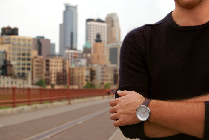The 'Hennepin' is named for one of the main streets in Minneapolis, where Padron Watch Company is located.