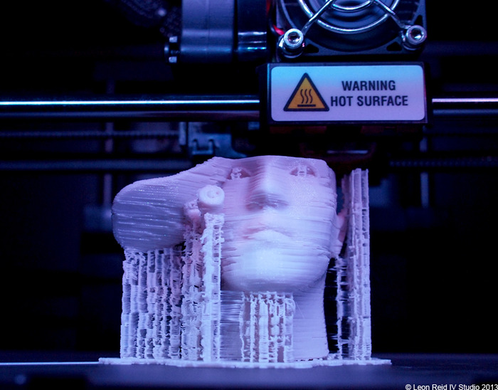 $1,000 or more: Studio visit, 3D printed sculpture live at Leon Reid IV Studio