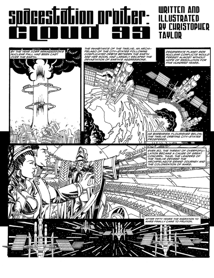 Space Station Orbiter Introductory Pages