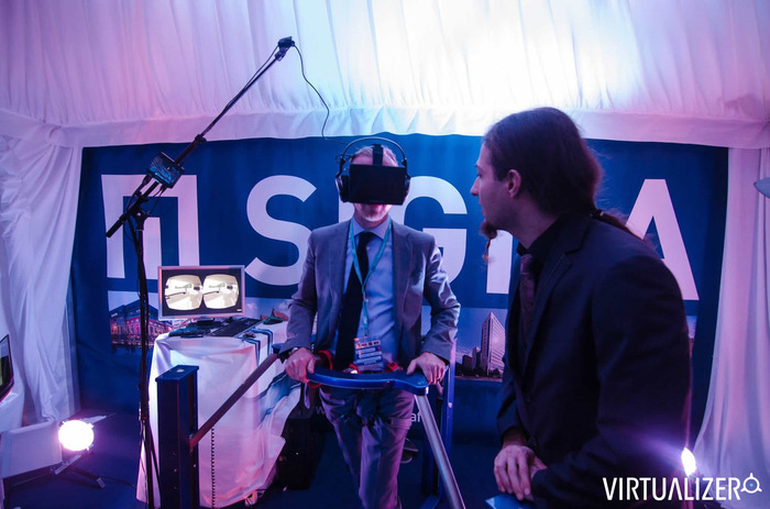 The Virtualizer (Prototype 2) in action at the MIPIM