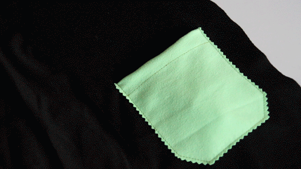 This is the clever design we are offering IMMEDIATELY. Notice the edges of the pocket have