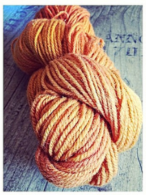 Hank of Irish Aran Wool from Smudge Yarns