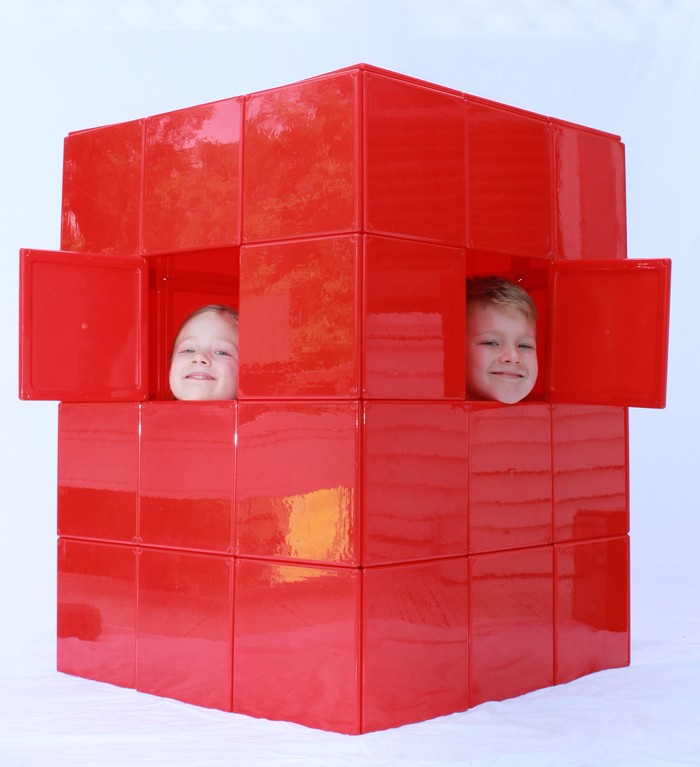 Third generation design made using plastic injection molding techniques.