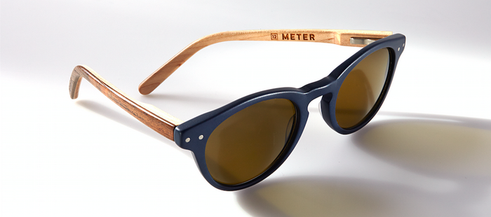 Acetate and wood sunglasses by DRIFT Eyewear
