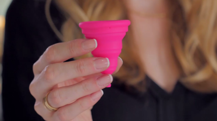 Lily Cup Compact - a revolution in menstrual cup design.