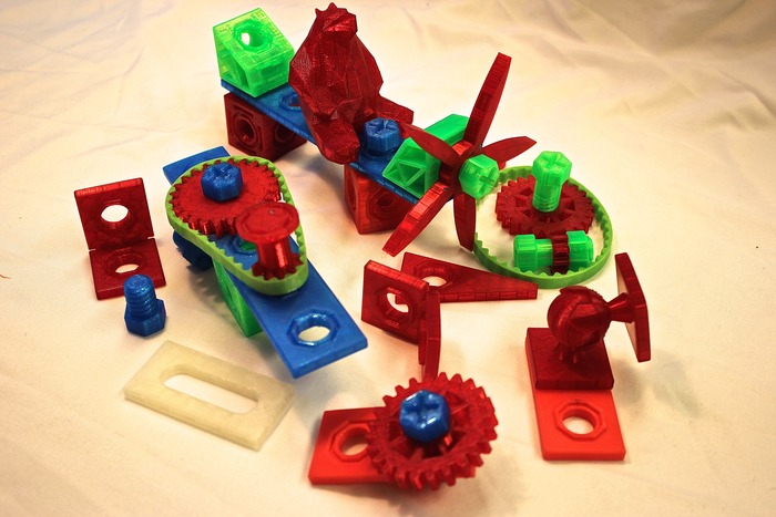 Just a handful of the things we have been 3d printing