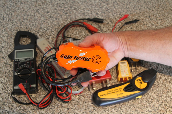 The multi function SOLO TESTER overlaps or replaces almost all other testers