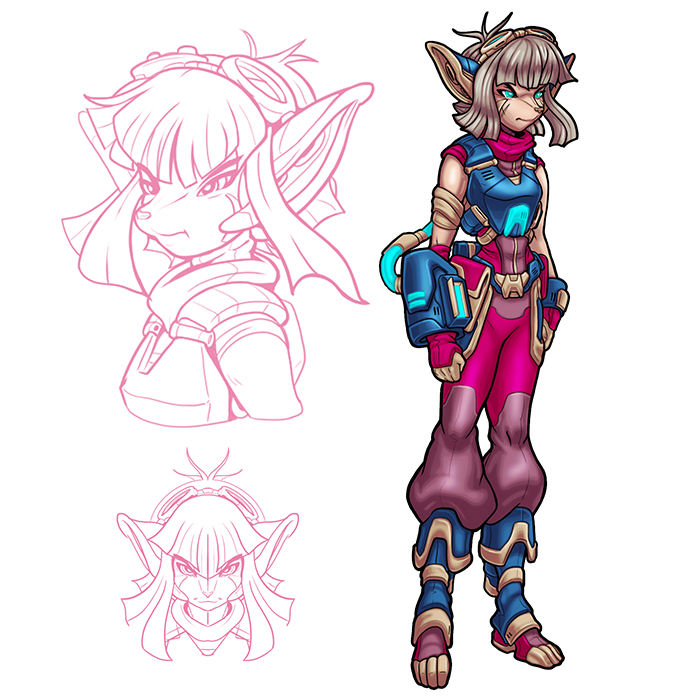 Javelin - A no nonsense TechBlazer engineer. The mission is her top priority.