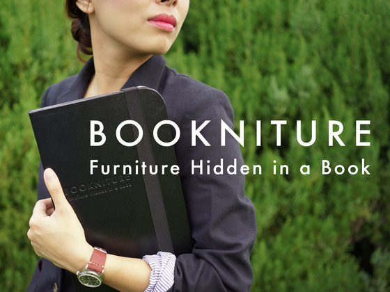 BOOKNITURE- Furniture Hidden in a Book