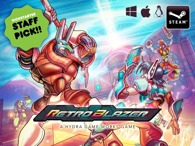 RetroBlazer - Run-and-Gun Action FPS's video poster