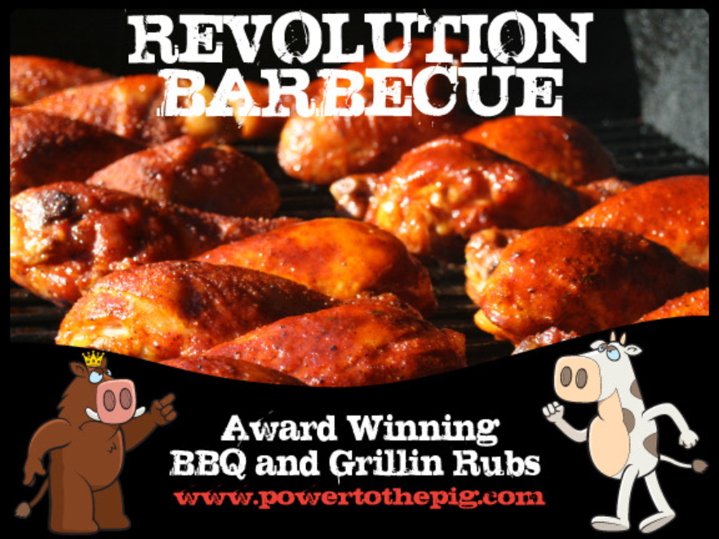 Revolution Barbecue Award Winning BBQ and Grillin' Rubs