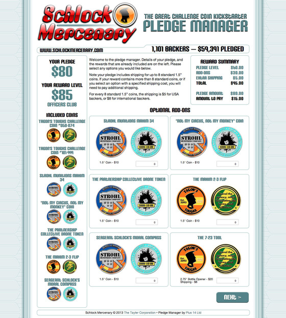 Pledge Manager Under Construction — Kickstarter
