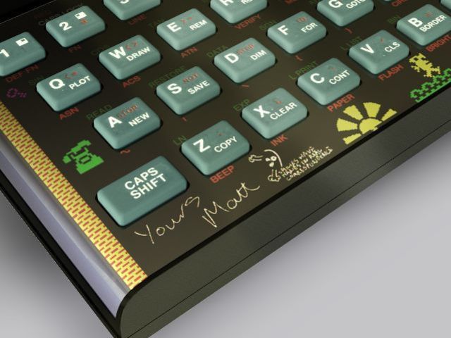 Bluetooth ZX Spectrum: Recreating the Sinclair ZX Spectrum's video poster