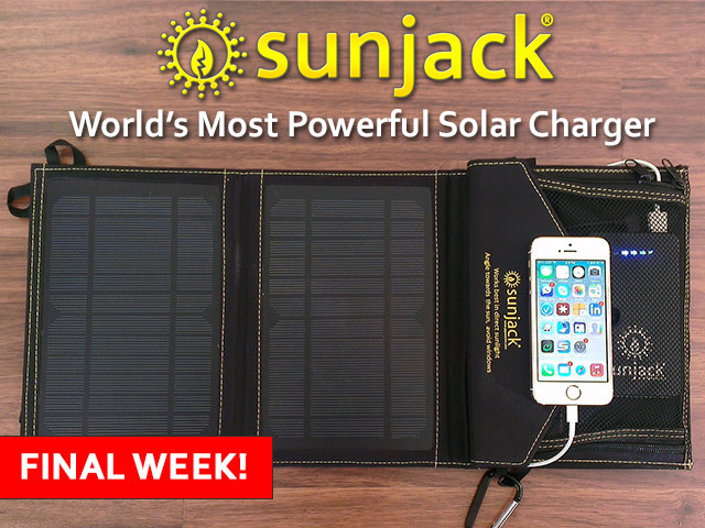 SunJack® Solar Charger - Portable Energy Independence's video poster
