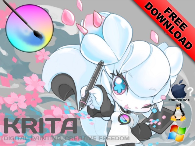 Krita: open source digital painting | Accelerate Development's video poster