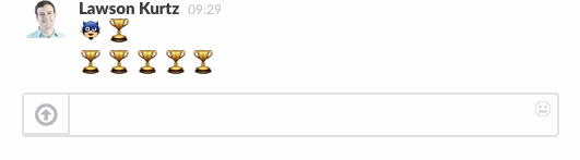 outgoing webhook at work