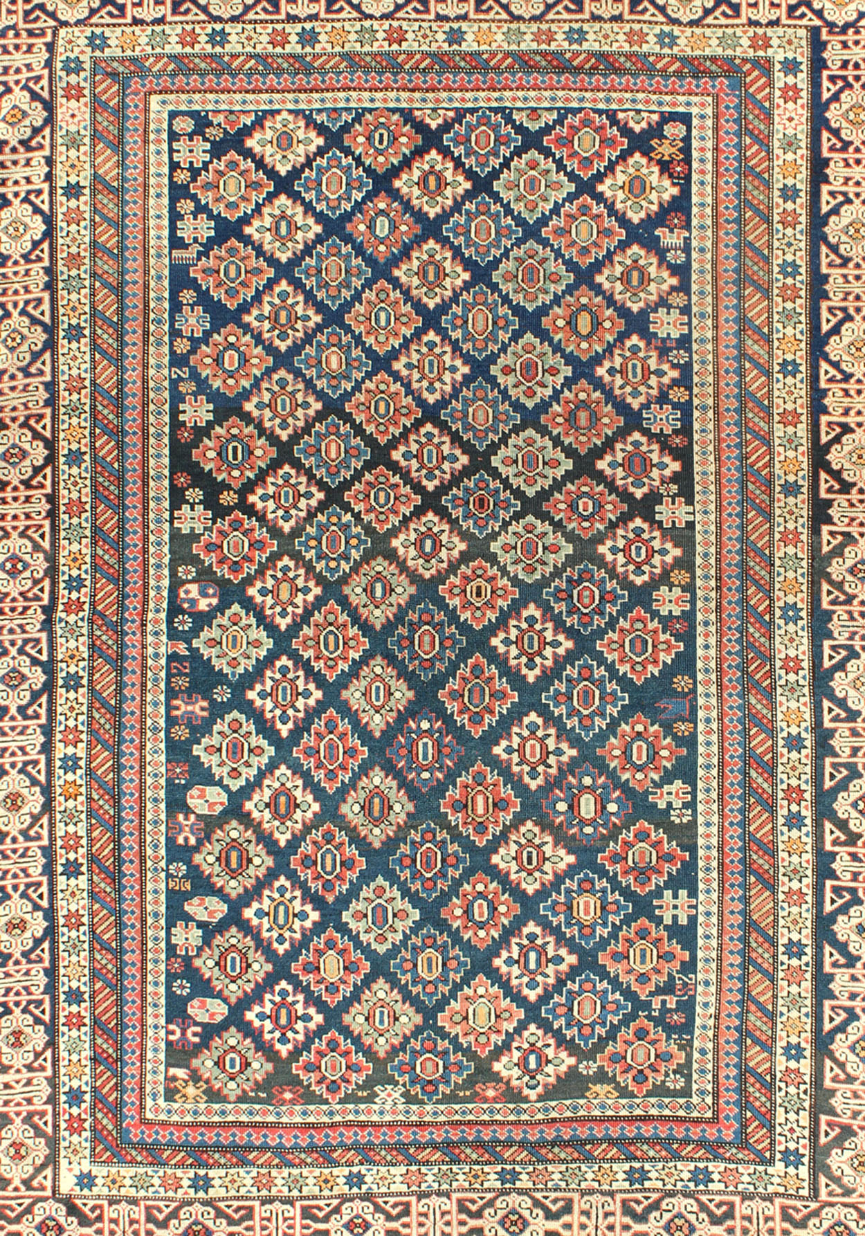 Antique Chi-Chi Rug - M14-0904 | Chi-Chi - 4'4