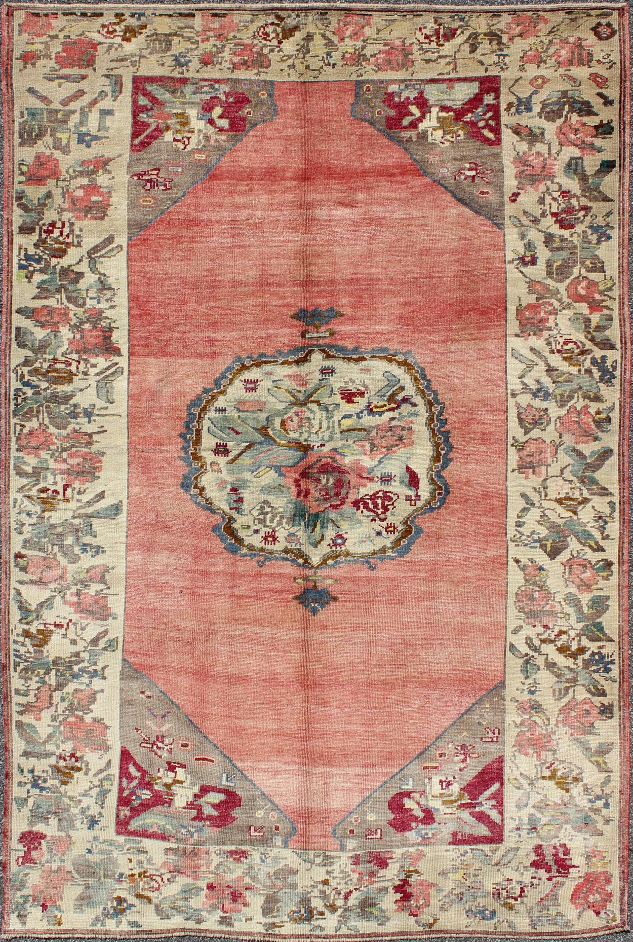 1930 model a carpet on Antique Ottoman Rug Tu Dur 503 Ottoman 5 4 X 8 0 Wool Medallion