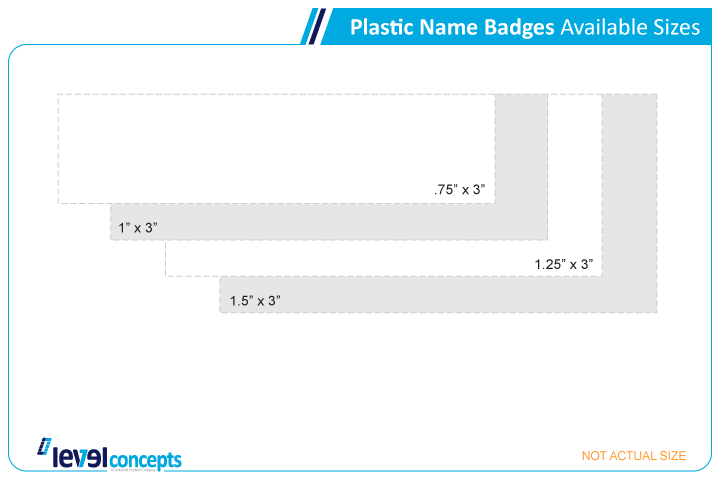 Pastic sizes 3