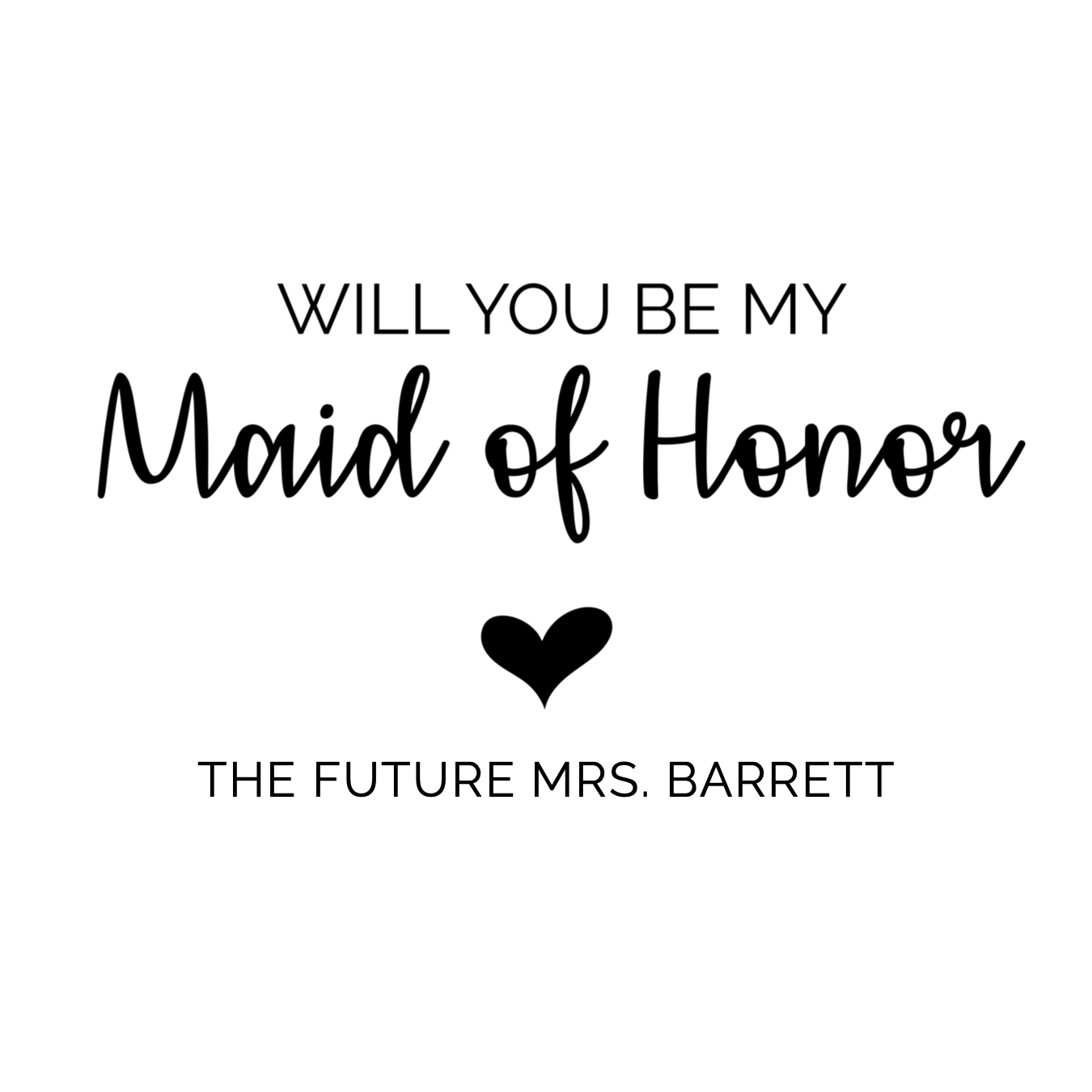 Bridesmaid Gift Ideas | Bridesmaid Wine Labels