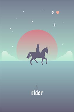 The Rider - Best Love Lenormand Cards to Get in a Lenormand Reading