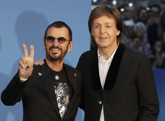 APTOPIX Britain Beatles Movie World Premiere