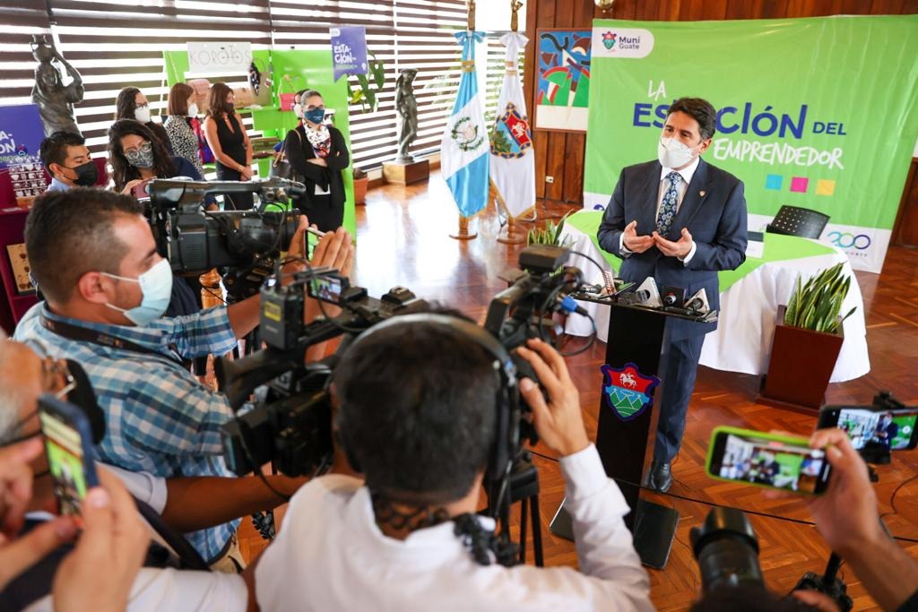MuniGuate inaugura Estación del Emprendedor para la reactivación económica