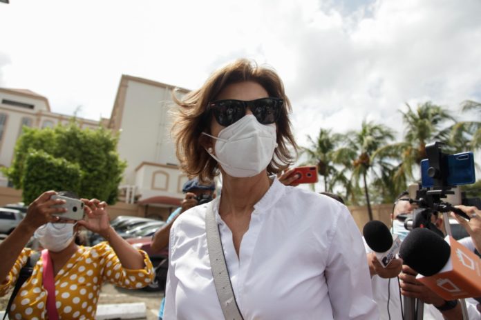 En esta fotografía de archivo, Cristiana Chamorro, en Managua, Nicaragua. Foto La Hora/AP/Diana Ulloa.