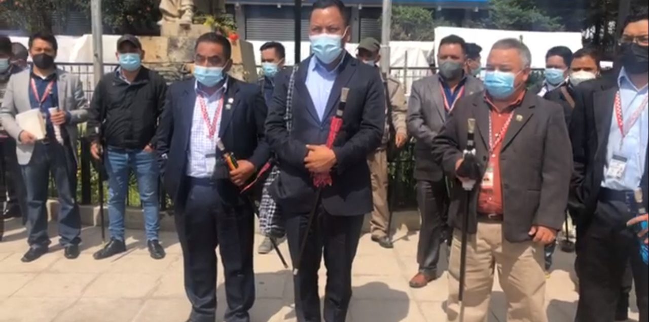 48 Cantones de Totonicapán reafirman que pedirán cuentas por tema de vacunas