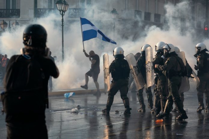 La-policía-de-Grecia