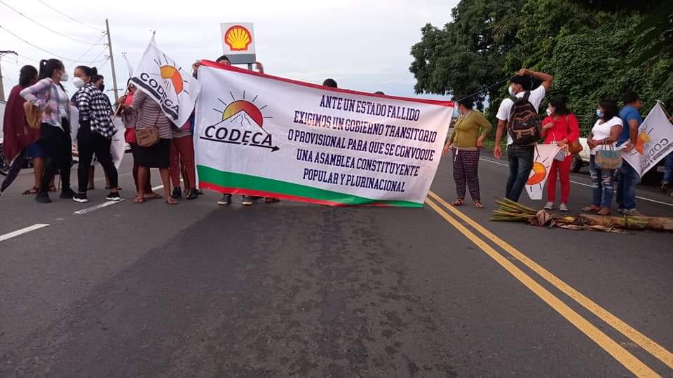 LHActualiza: Se incrementan a 15 los bloqueos de Codeca - La Hora