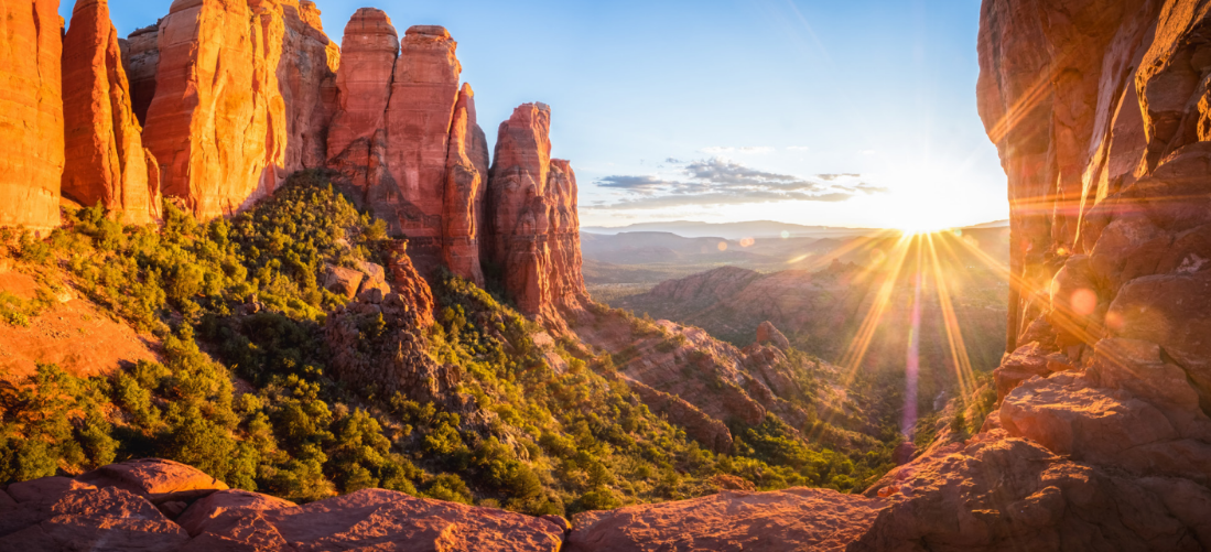 Arizona and Utah