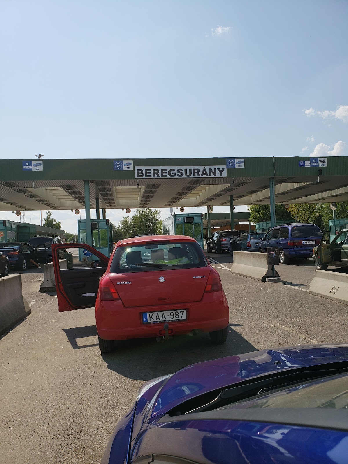 Luzhanka (Berehove) Border Crossing Hungary-Ukraine