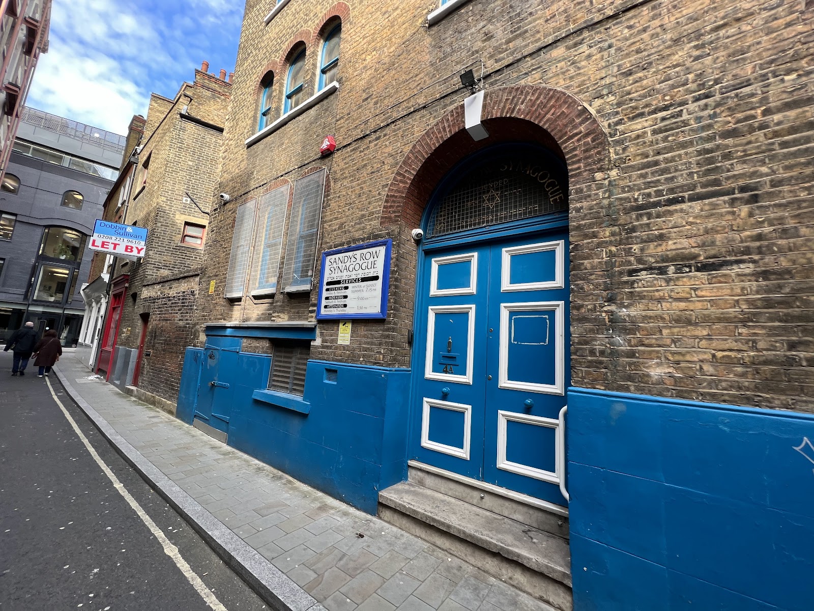 Sandy's Row synagogue